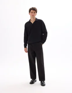 Celio Pull oversize col requin 100% coton -^Homme Pulls