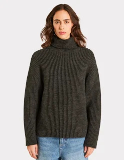 Celio Pull épais à col roulé - gris^Femme Pulls