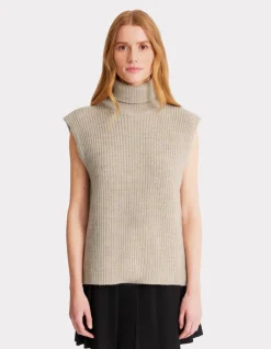 Celio Pull sans manches col roulé -^Femme Pulls