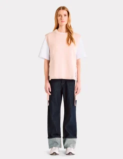 Celio Pull sans manches noué -^Femme Pulls