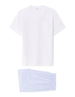 Celio Pyjama caleçon 100% coton -^Homme Pyjamas