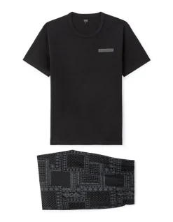 Celio Pyjama caleçon 100% coton -^Homme Pyjamas
