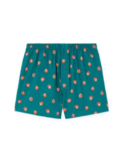Celio Pyjama short 100% coton - vert^Homme Pyjamas