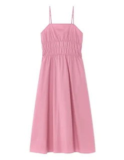 Celio robe à bretelles cintrée - rose^Femme Robes|Robes