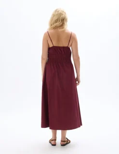 Celio Robe à bretelles cintrée - violet^Femme Robes|Robes
