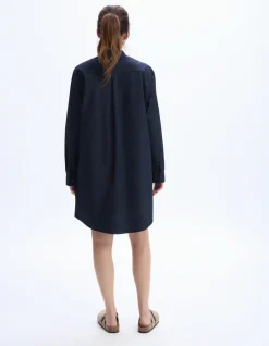 Celio Robe courte à col mao -^Femme Robes|Robes