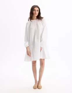 Celio Robe courte à volant -^Femme Robes|Robes