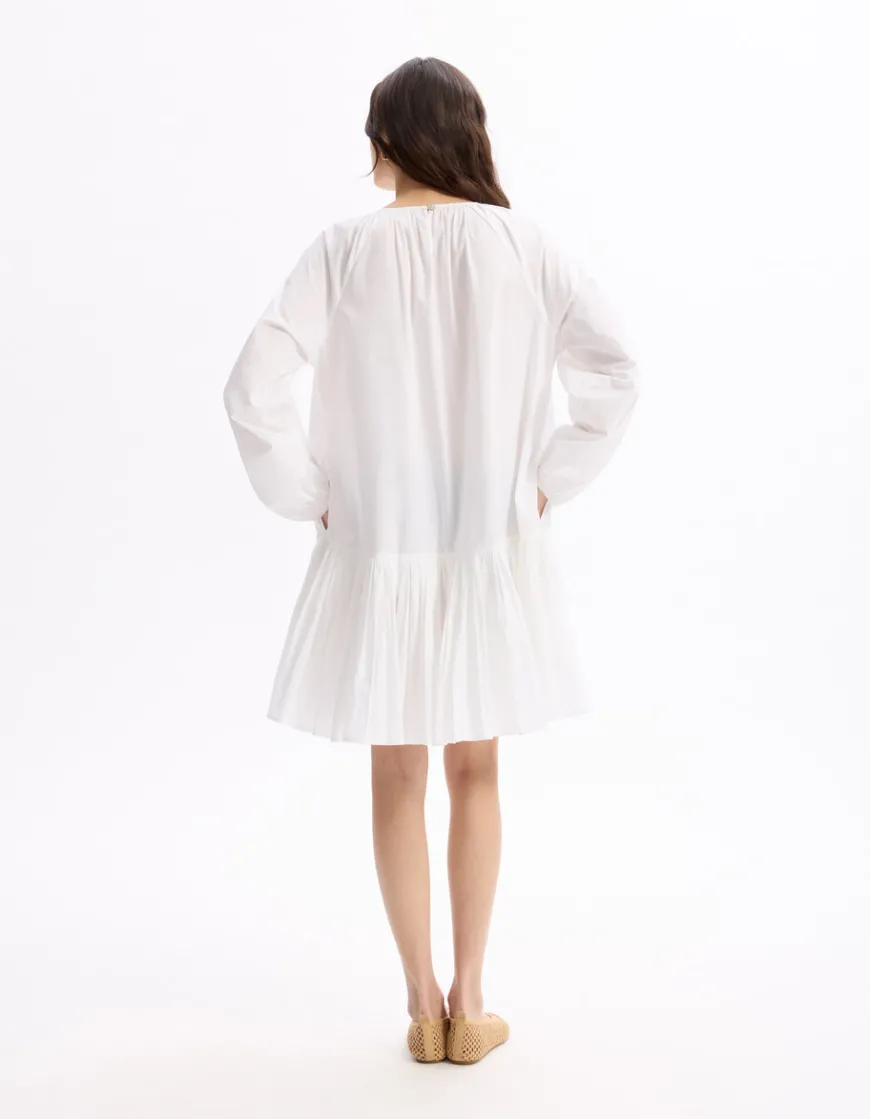 Celio Robe courte à volant -^Femme Robes|Robes