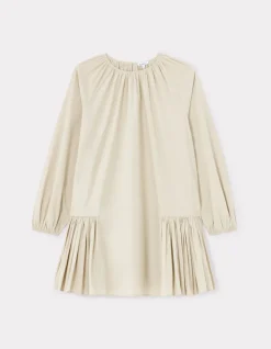 Celio Robe courte à volant - gris^Femme Robes|Robes