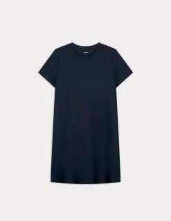 Celio Robe courte en coton -^Femme Les Essentiels Aux Meilleurs Prix|Robes