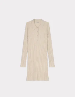 Celio Robe en côtes plates - beige^Femme Les Ensembles|Robes
