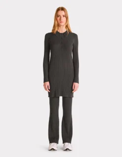 Celio Robe en côtes plates - gris^Femme Les Ensembles|Robes