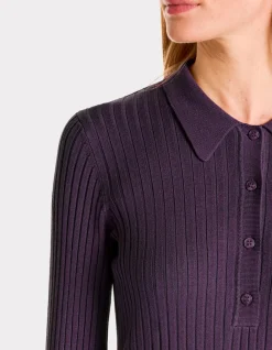 Celio Robe en côtes plates - violet^Femme Les Ensembles|Robes