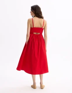 Celio Robe fluide longue à bretelle -^Femme Les Meilleures Ventes|Robes