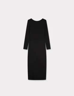 Celio Robe longue côtelée -^Femme Robes|Robes