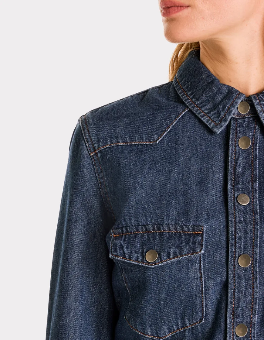 Celio Robe longue en denim - bleu^Femme Les Meilleures Ventes|Robes