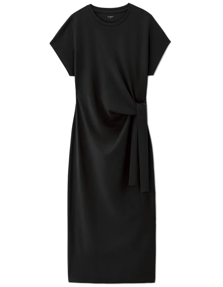 Celio Robe longue nouée en coton -^Femme Les Meilleures Ventes|Robes