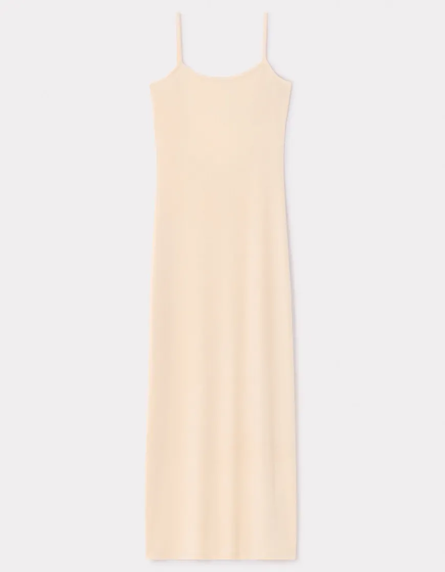 Celio Robe moulante en modal - beige^Femme Loungewear|Les Essentiels Aux Meilleurs Prix