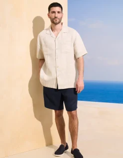 Celio Saint-Tropez - Chemise 100% lin^Homme Collabs|Sélection Lin