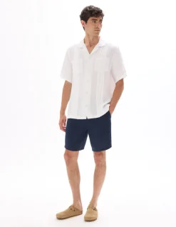 Celio Saint-Tropez - Chemise he 100% lin^Homme Collabs|Sélection Lin