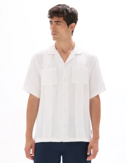 Celio Saint-Tropez - Chemise he 100% lin^Homme Collabs|Sélection Lin