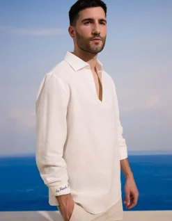 Celio Saint-Tropez - Chemise he en lin et coton^Homme Collabs|Sélection Lin
