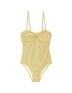 Celio Saint-Tropez - Maillot de bain 1 pièce jaune^Femme Maillots De Bain