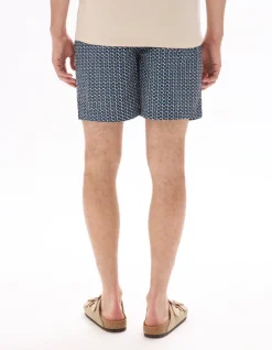 Celio Saint-Tropez - Maillot de bain marine imprimé^Homme Maillots De Bain|Collabs