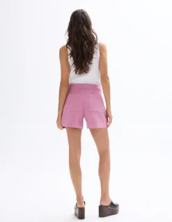 Celio Short à boutons décoratifs - rose^Femme Jupes & Shorts