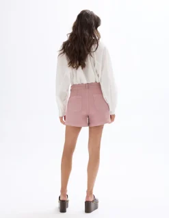 Celio Short à poches décoratives - violet^Femme Jupes & Shorts