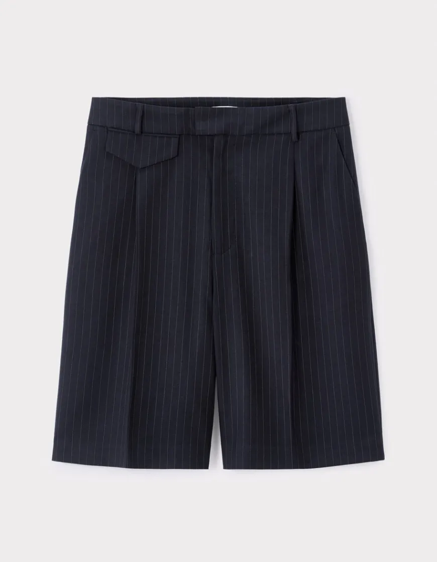 Celio Short droit habillé à rayures -^Femme Les Tailleurs|Jupes & Shorts