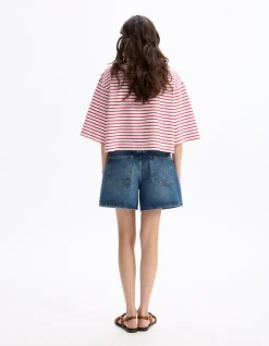 Celio Short en jean - bleu^Femme Les Meilleures Ventes|Les Essentiels Aux Meilleurs Prix