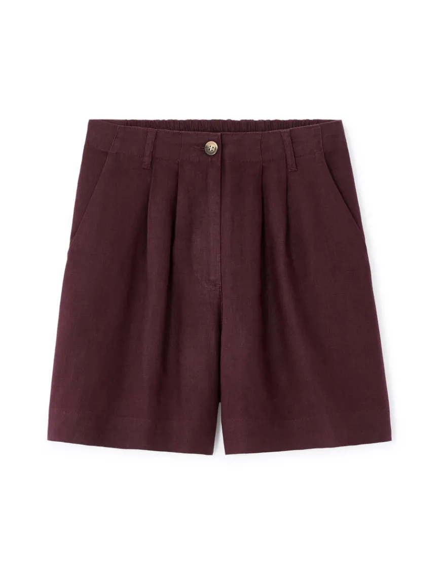 Celio Short en lin -^Femme Jupes & Shorts|Collection Lin