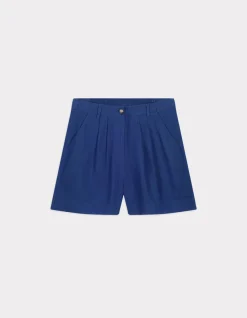 Celio Short en lin - indigo^Femme Jupes & Shorts|Collection Lin