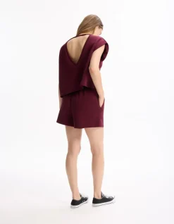 Celio Short large - violet^Femme Sportswear|Jupes & Shorts