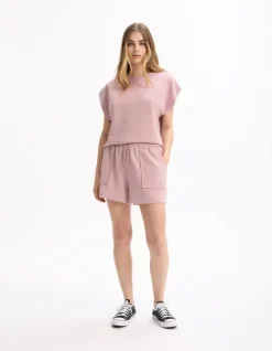 Celio Short large - violet^Femme Sportswear|Jupes & Shorts