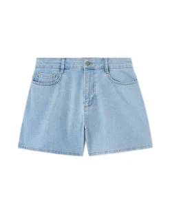 Celio Short yoyo 2 tailles ajustables - bleu clair^Femme Jupes & Shorts