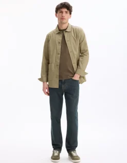 Celio Surchemise 2 poches 100% coton popeline -^Homme Chemises