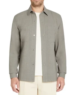 Celio Surchemise 2 poches en stretch -^Homme Chemises
