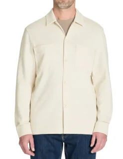 Celio Surchemise boutonné 2 poches -^Homme Chemises|Chemises Blanches