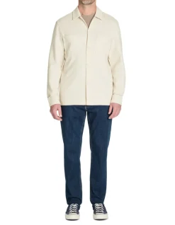 Celio Surchemise boutonné 2 poches -^Homme Chemises|Chemises Blanches