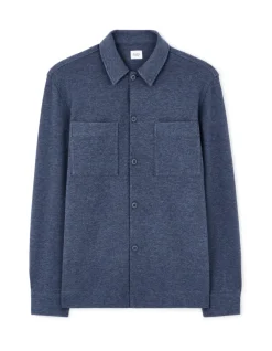 Celio Surchemise boutonné 2 poches - marine^Homme Chemises