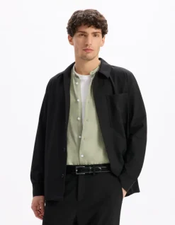 Celio Surchemise stretch 1 poche -^Homme Chemises