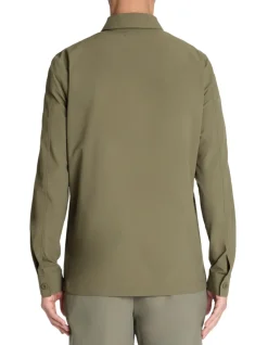 Celio Surchemise technique uni 1 poche -^Homme Chemises
