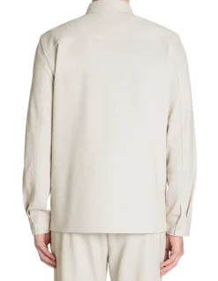 Celio Surchemise texturée 2 poches -^Homme Chemises|Costumes Casual