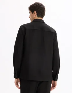 Celio Surchemise texturée 2 poches -^Homme Chemises|Costumes Casual