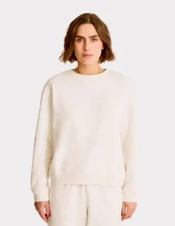 Celio Sweat à col rond en molleton - beige^Femme Sportswear|Pulls