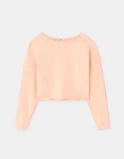 Celio Sweat crop en terry - rose^Femme Sportswear|Les Essentiels Aux Meilleurs Prix