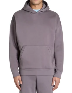 Celio Sweat oversize à capuche 100% coton - gris^Homme Jogness|Sweats