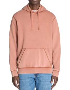 Celio Sweat oversize capuche 100% coton - rouge^Homme Sweats